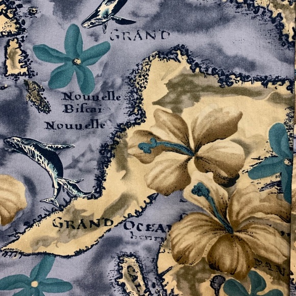 Pierre Cardin Hawaiian Shirt Size L - Picture 2 of 9